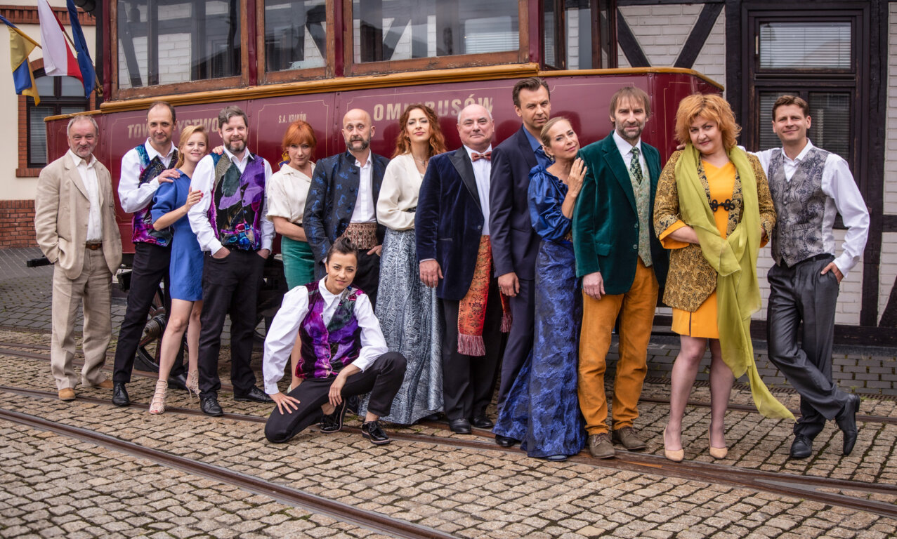 Spektakl Pijacy w Teatrze Bagatela - zespół aktorski